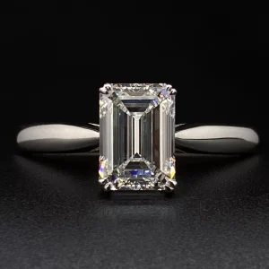 Silver ring, square candy ring